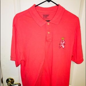Old Navy men’s polo shirt pink color
